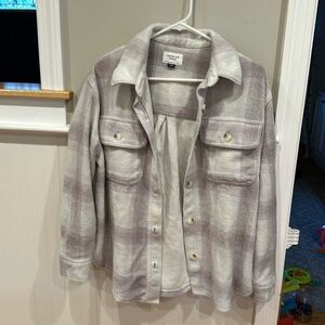 American Eagle Fleece Shacket